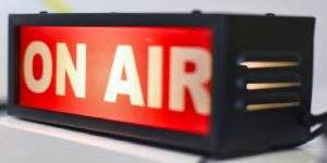 ラジオのオンエア