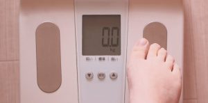 体重を計る